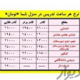 تدریس خصوصی ماد (تمامی نقاط تهران)